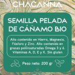 semillas de cáñamo peladas